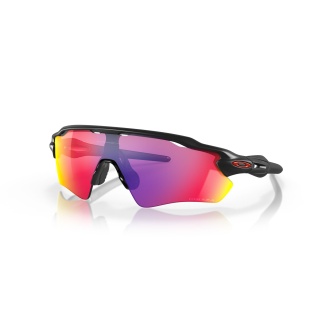 Oakley Sonnenbrille Radar EV Path (Glasfarbe: Prizm road) schwarz matt - 1 Brille mit Hartschalenetui